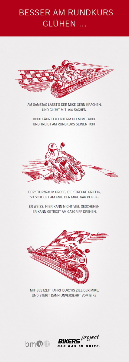 bikersproject story rennstrecke