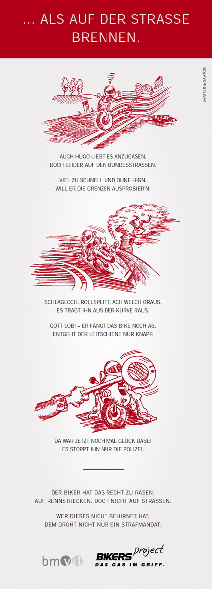 bikersproject story rennstrecke
